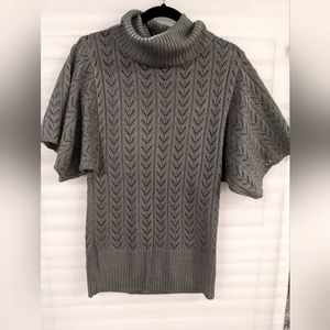 FILO by Nylon Grey Cowl Neck Sweater Top